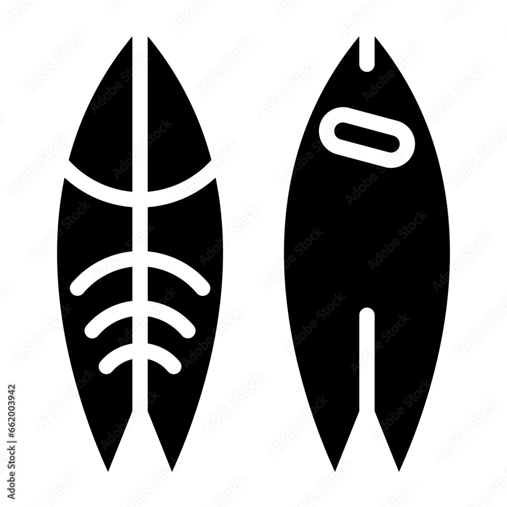 Surfboard Icon Style Surfboard Icon Style