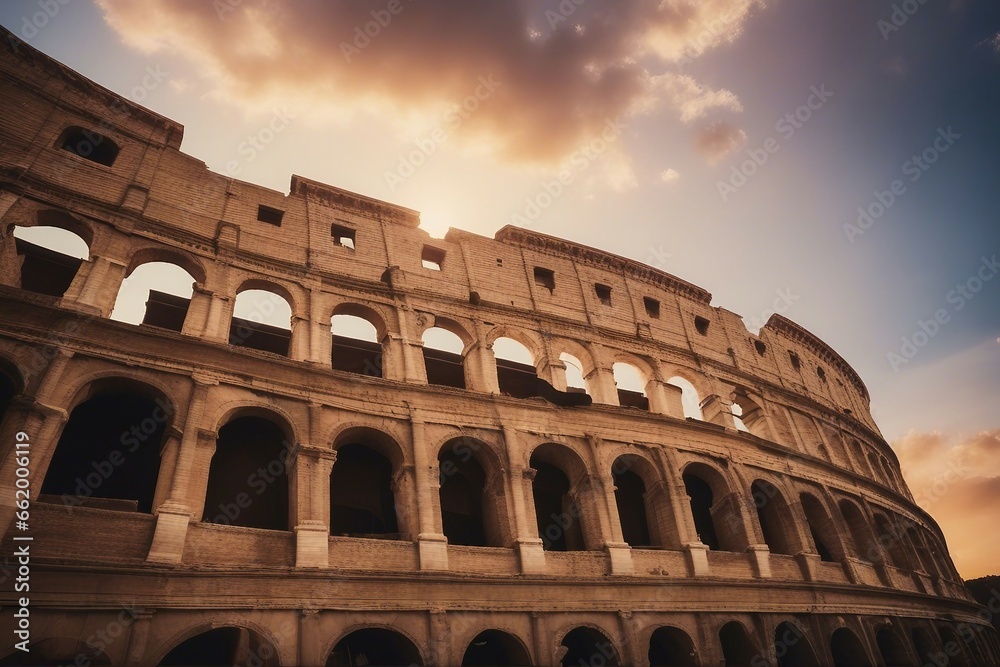 colosseum at night