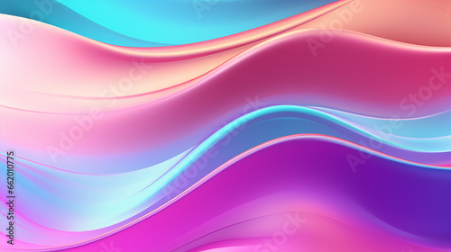 Neon Chrome Gradient Background