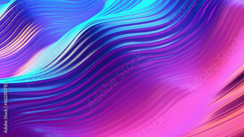 Neon Chrome Gradient Background