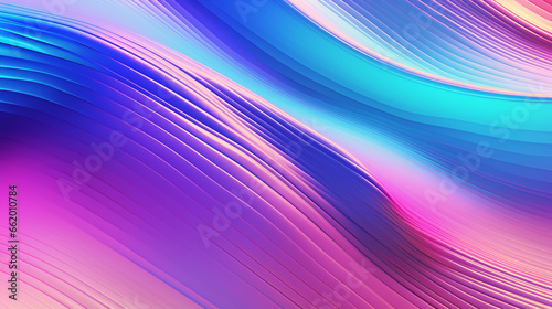 Neon Chrome Gradient Background