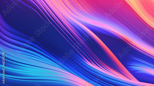 Neon Chrome Gradient Background