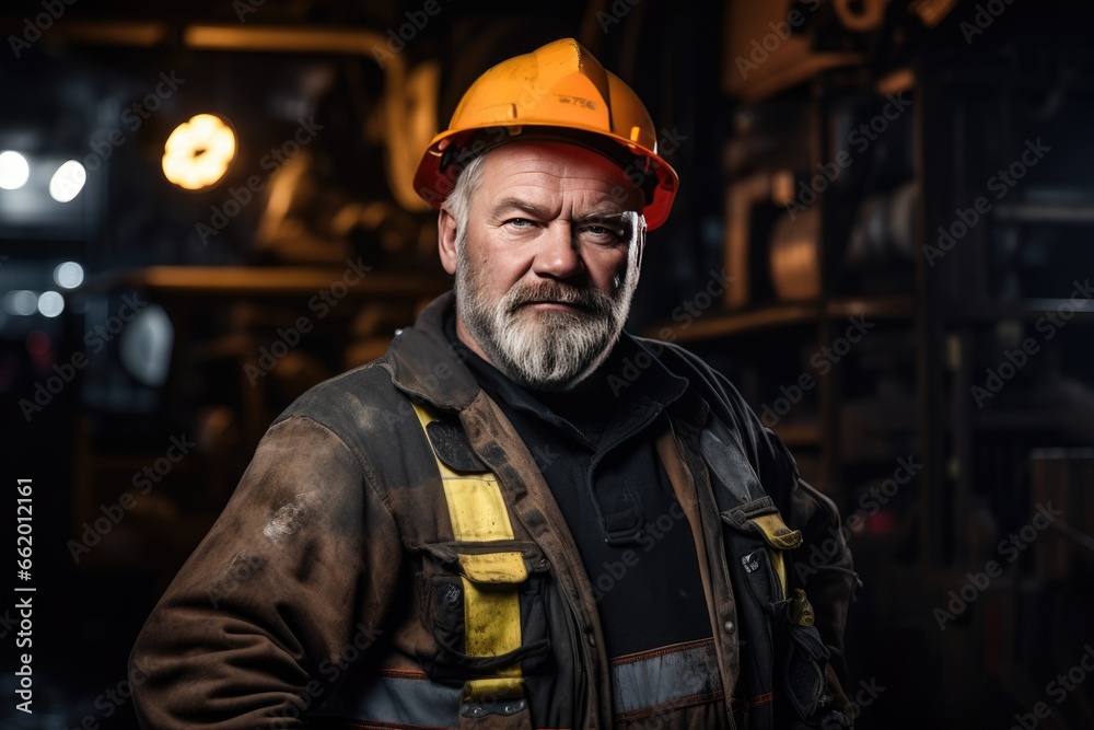 Photograph captures the essence of the profession of Miner Photograph captures the essence of the profession of Miner