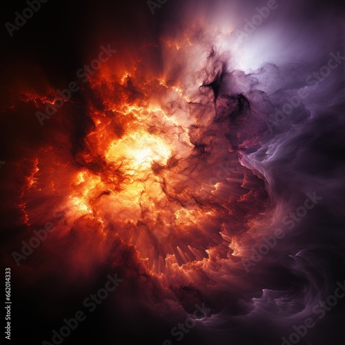 Exquisite photo of a coronal hole during a magnetic storm