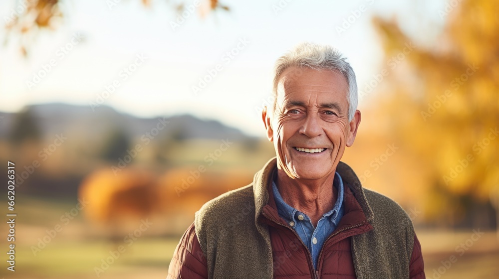 Obraz premium Portrait of a senior man