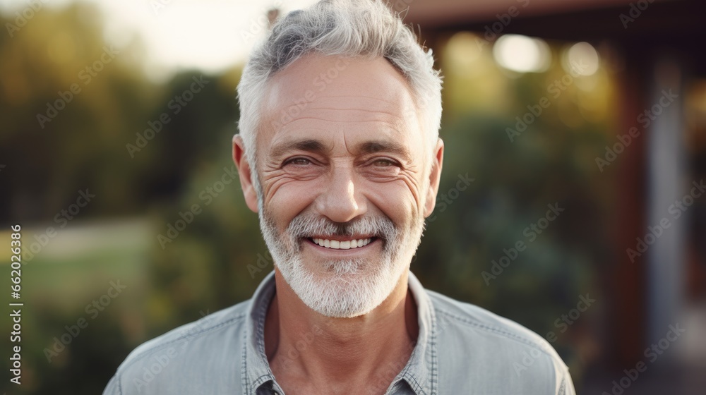 Portrait of a senior man Portrait of a senior man