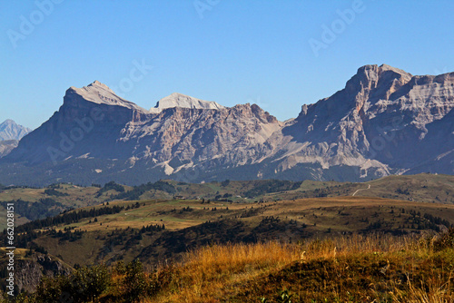 il Sasso della Croce, nella Dolomiti di Val Badia