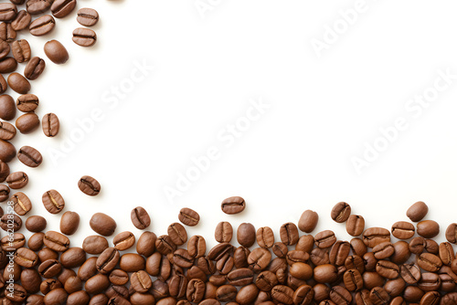 Kaffeebohnen - Rahmen - Hintergrund