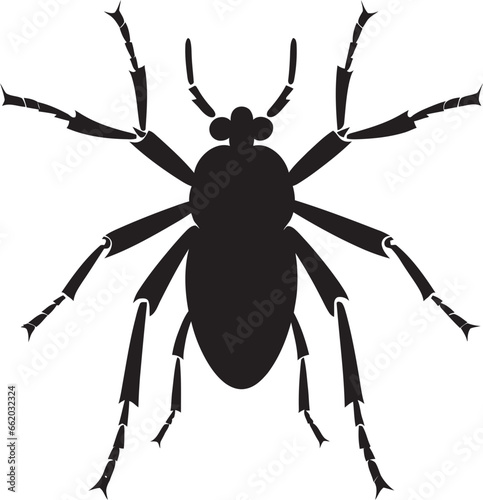 Antique Aphid Beauty in Black Vector Symbol of Grace Timeless Black Aphid Logo A Masterpiece in Vector Art