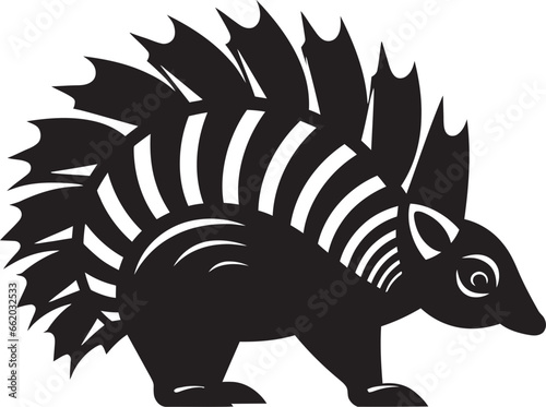 Strength in Shadows Black Armadillo Logo Black Armadillo Vector A Symbol of Grace