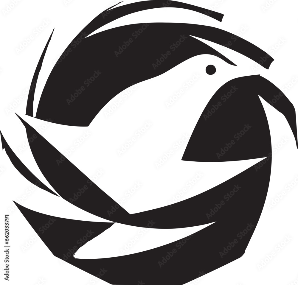 The Nesting Instinct A Black Vector Icon Elegance in Monochrome Black Bird Nest Symbol The Nesting Instinct A Black Vector Icon Elegance in Monochrome Black Bird Nest Symbol