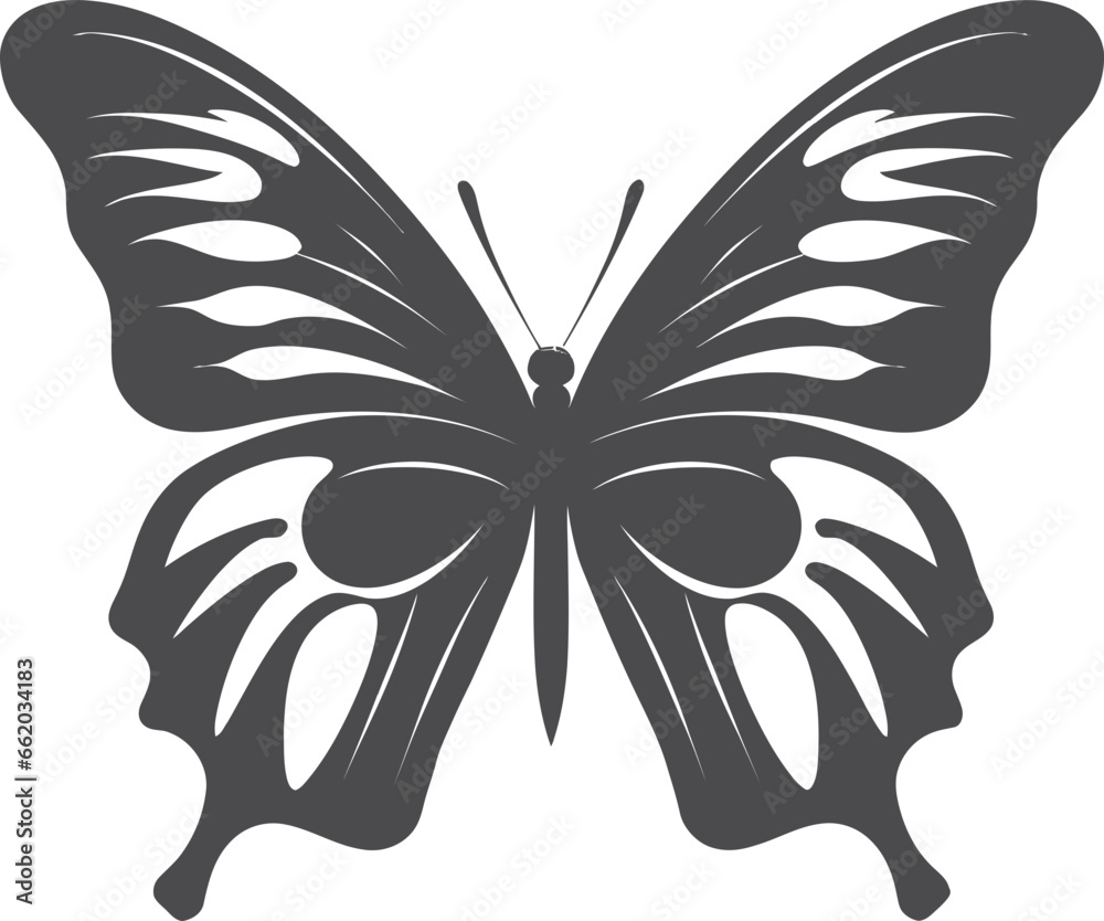 Elegance in Monochrome Black Butterfly Logo Butterfly Silhouette A Work of Freedom in Black Elegance in Monochrome Black Butterfly Logo Butterfly Silhouette A Work of Freedom in Black