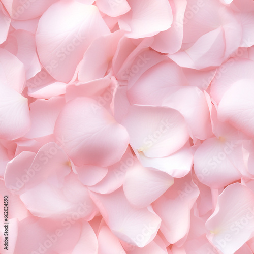 soft pink rose petals as a seamless pattern. High quality photo © Starmarpro