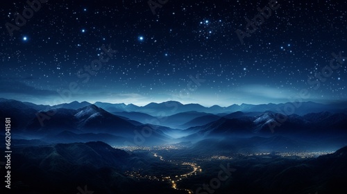 starry night sky © Creative artist1
