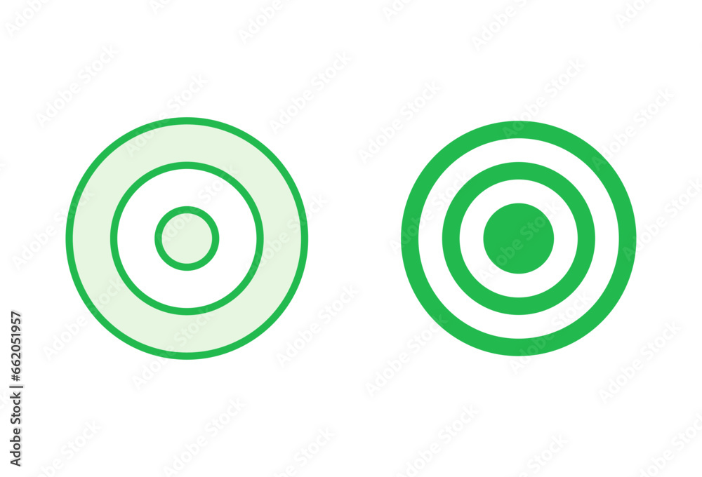 Target icon set. goal icon vector. target marketing icon vector Target icon set. goal icon vector. target marketing icon vector
