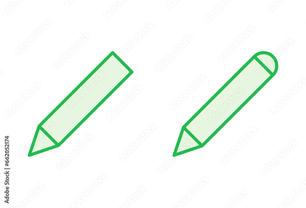 Pencil icon set. pen symbol. edit icon vector Pencil icon set. pen symbol. edit icon vector