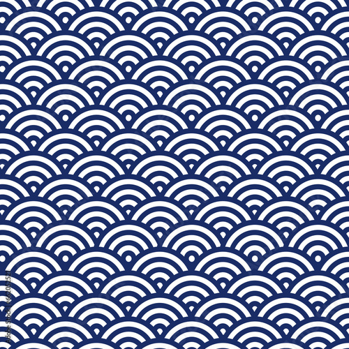 Fototapeta Naklejka Na Ścianę i Meble -  Japanese pattern korean background old chinese wallpaper art