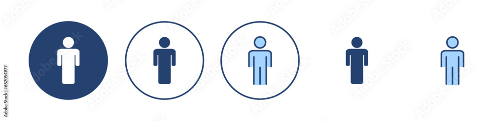 Man icon vector. male sign and symbol. human symbol Man icon vector. male sign and symbol. human symbol