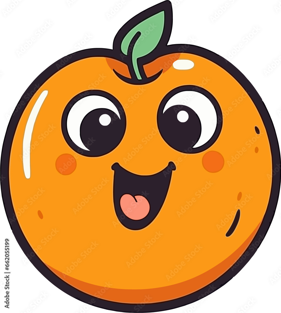 Obraz premium Funny Orange