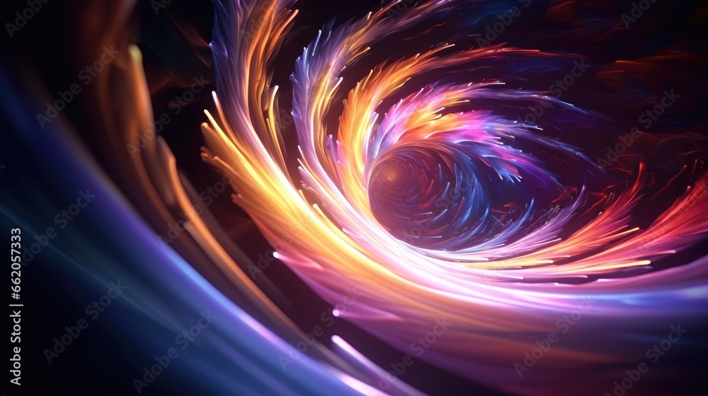 Obraz premium Wallpaper Dark Futuristic Hightech Backgrounds 