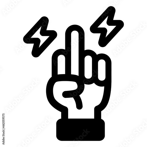 middle finger
