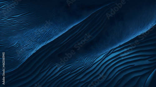blue abstract background with waves. web, banner design.