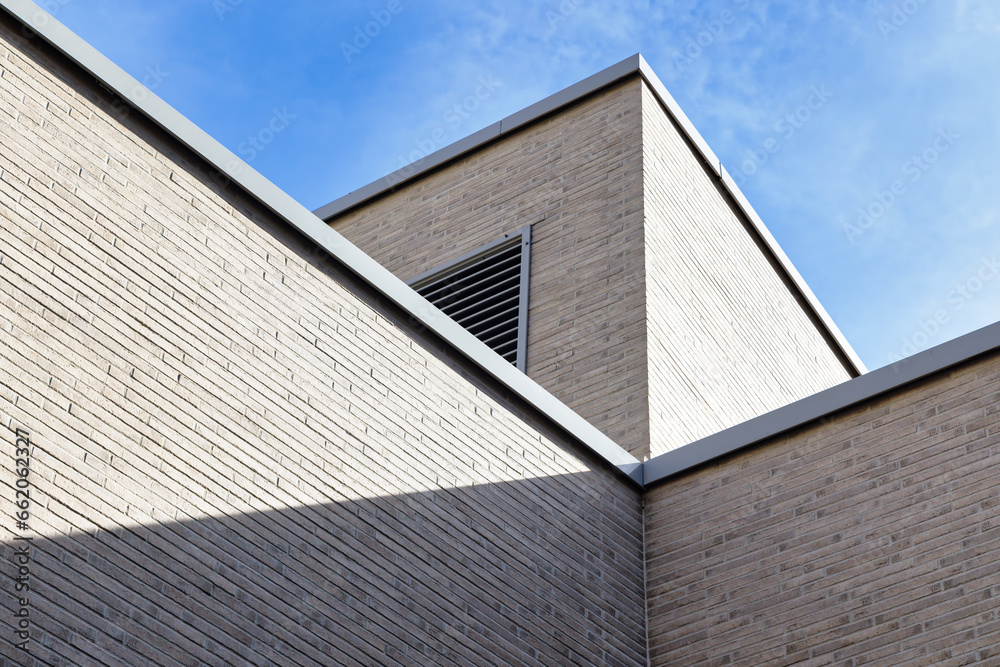 architectural detail of a modern building architectural detail of a modern building
