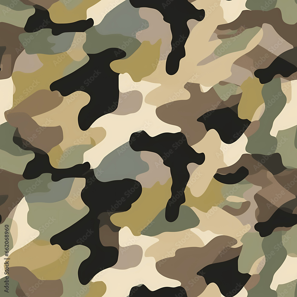 Camouflage pattern, seamless. Camo is classic and modern at the same time! Camouflage pattern, seamless. Camo is classic and modern at the same time!
