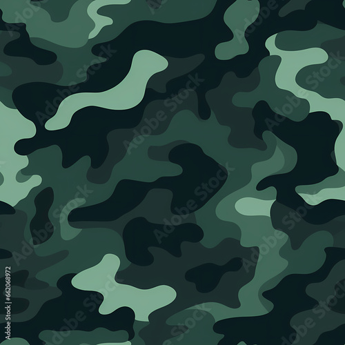 Camouflage pattern, seamless. Camo is classic and modern at the same time! photo