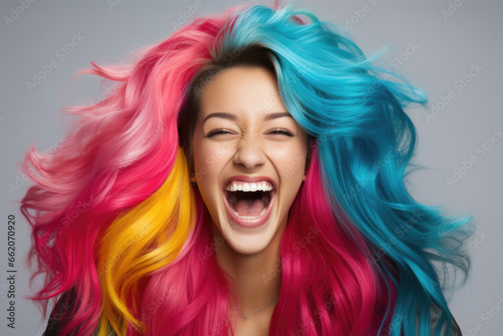 Colorful happyness - Ai generated 