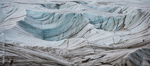 Abstract Design of Root Glacier © Marta