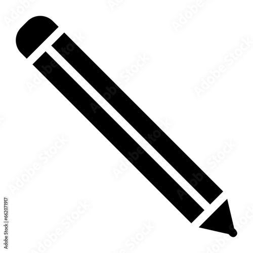 pencil glyph icon