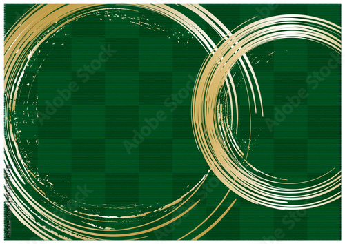 金箔模様和柄背景