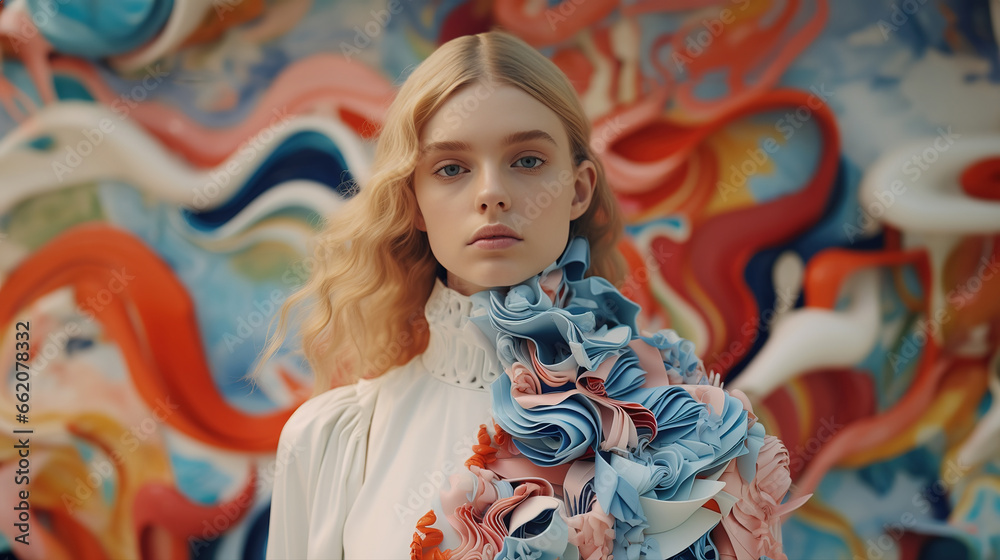 Unveiling the Mesmerizing World of Surrealistic Clothing through the Lens of a Fashion Influencer