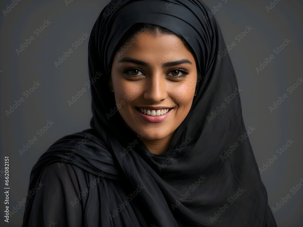 Portrait of an arab woman Portrait of an arab woman