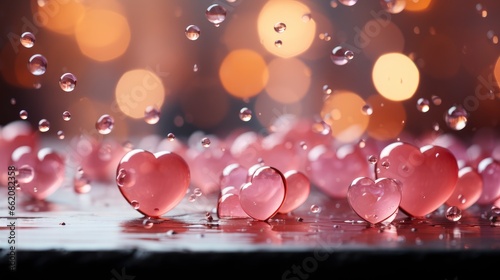 Background Bubbles With Hearts , Background Image,Desktop Wallpaper Backgrounds, Hd