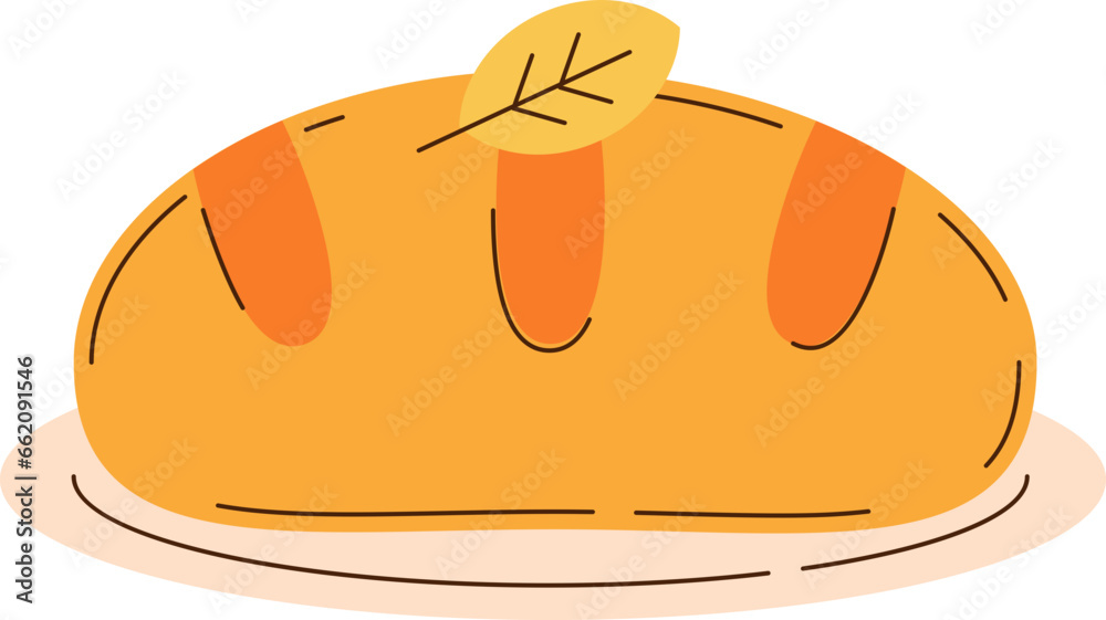 Bread Doodle Element Bread Doodle Element