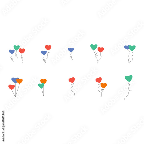 Heart Love Balloon