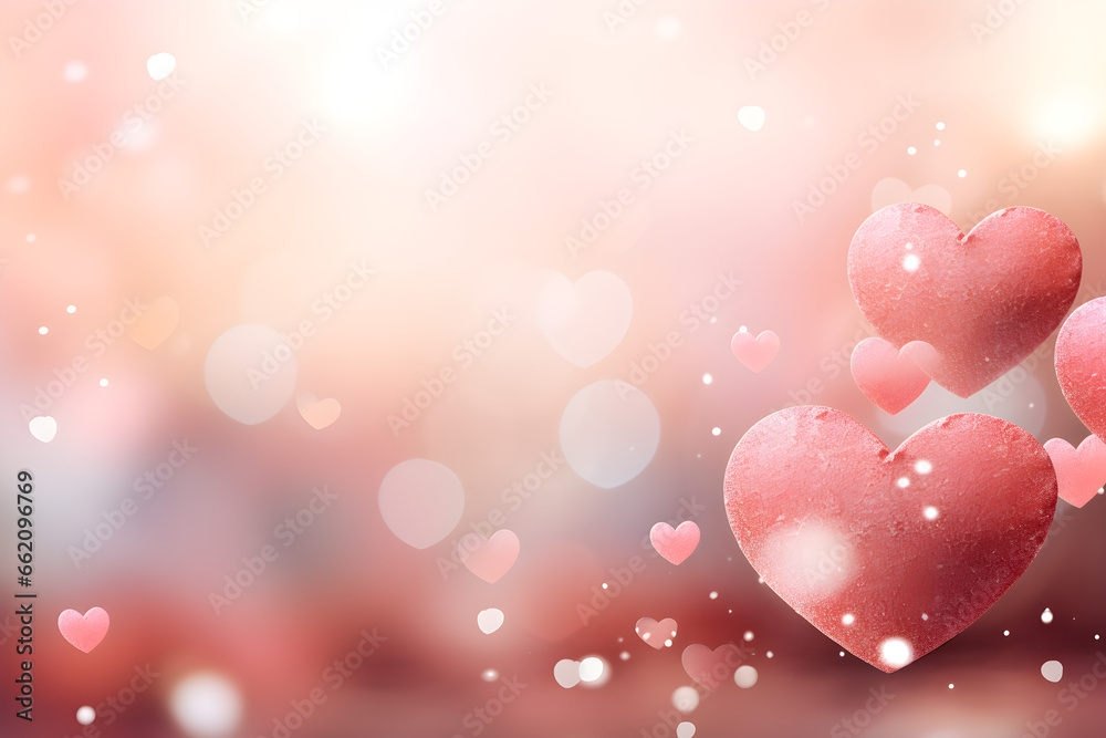 Heartfelt Love, Romantic Valentine's Day Background