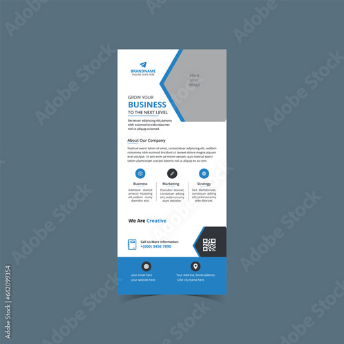 Business Roll up Banner Design Template