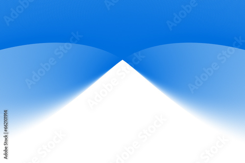 Digital png illustration of blue gradient shape on transparent background