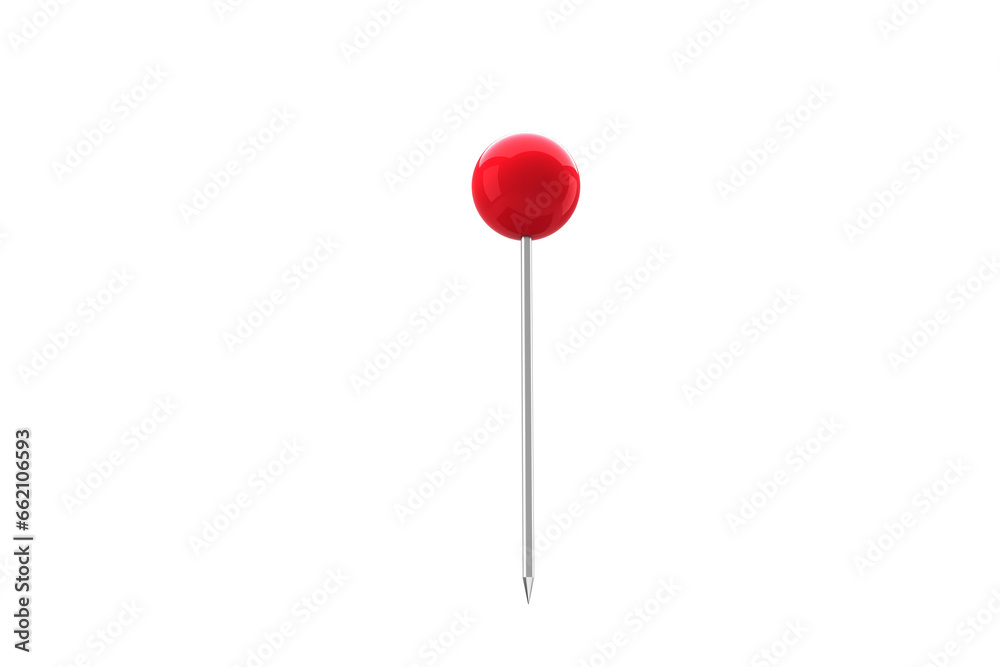 Digital png illustration of red pin on transparent background Digital png illustration of red pin on transparent background