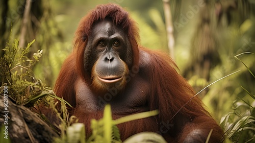 orangutan animal ai generated