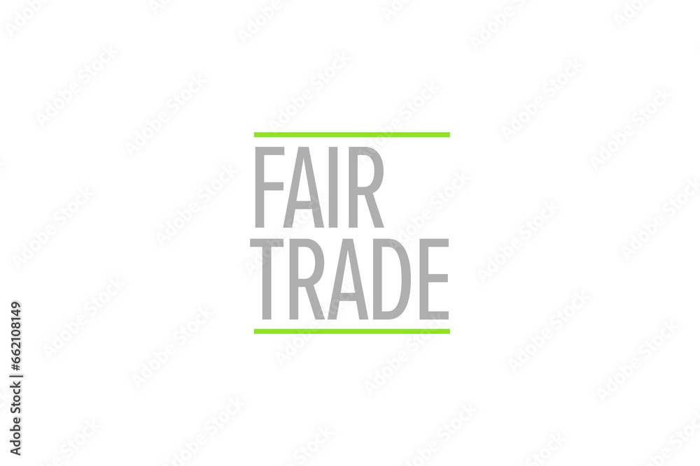 Digital png illustration of globe and fair trade text on transparent background Digital png illustration of globe and fair trade text on transparent background
