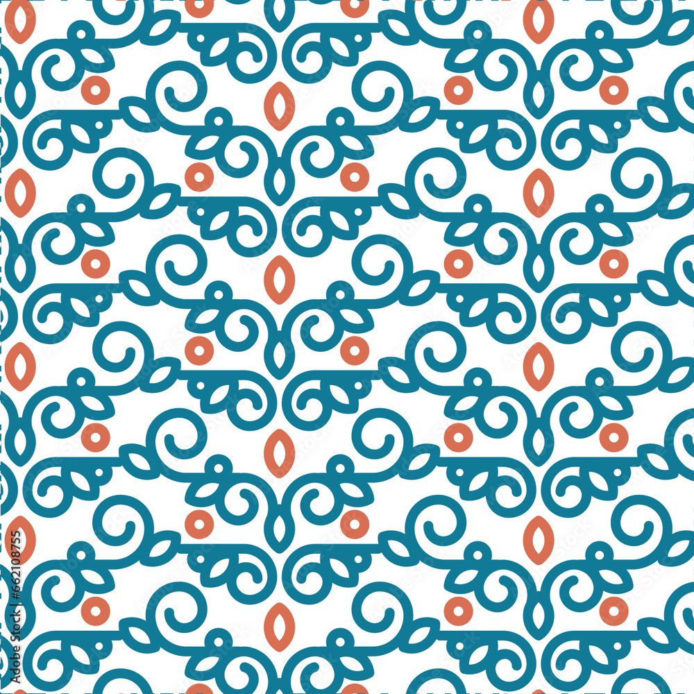 Digital png illustration of red and blue shapes pattern on transparent background