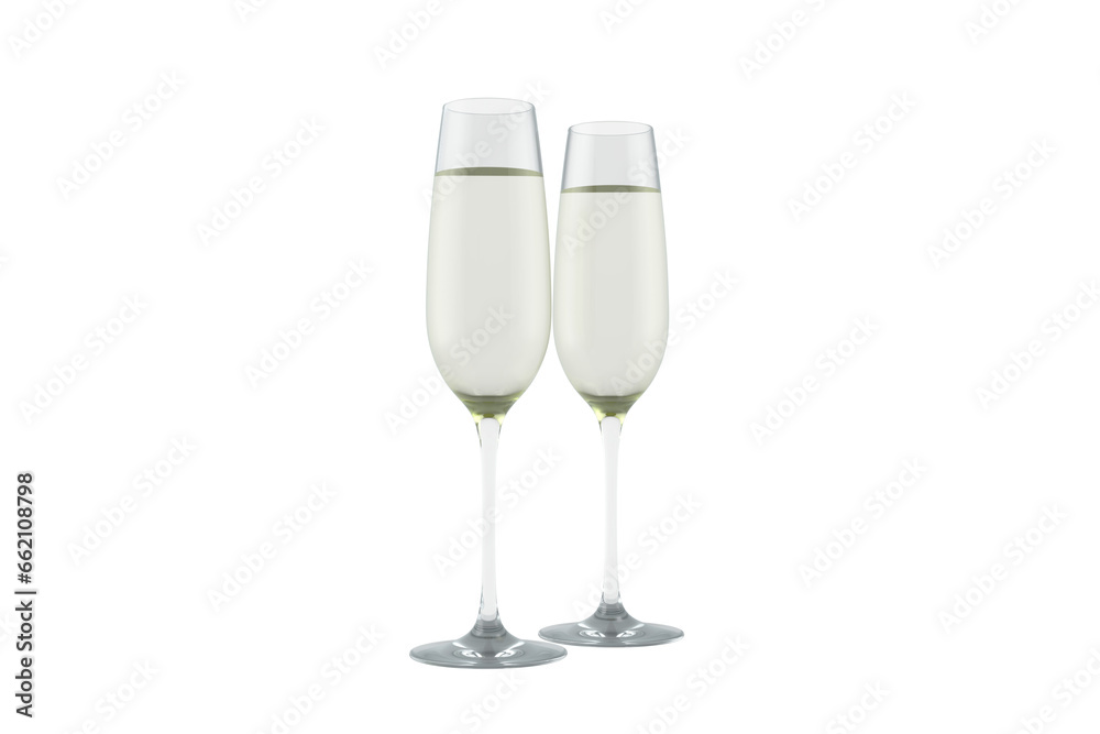 Digital png illustration of glasses of champagne on transparent background Digital png illustration of glasses of champagne on transparent background