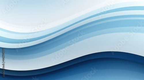 Abstract blue Waving Line Background