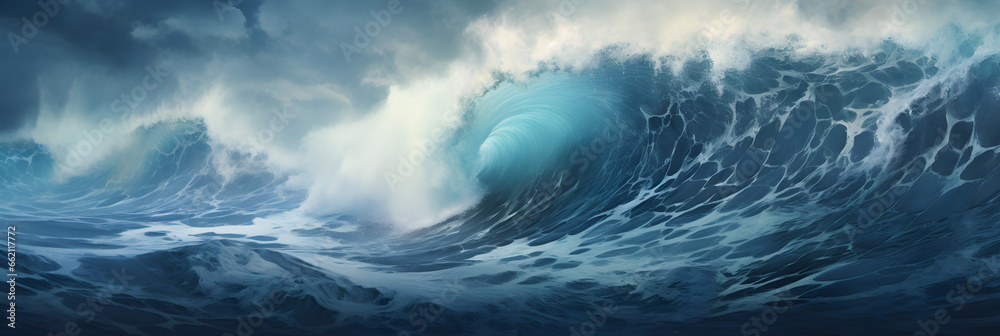 abstract tsunami tidal wave background