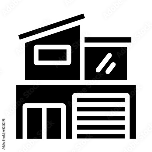 modern house icon