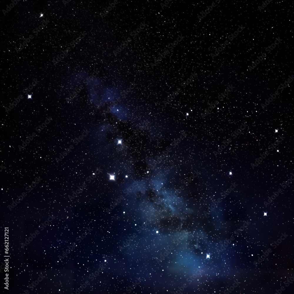 Fototapeta premium Stars and galaxy outer space